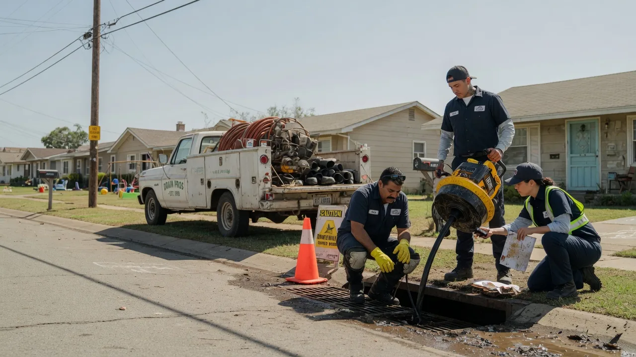 Drain Cleaning in Nederland, TX near me